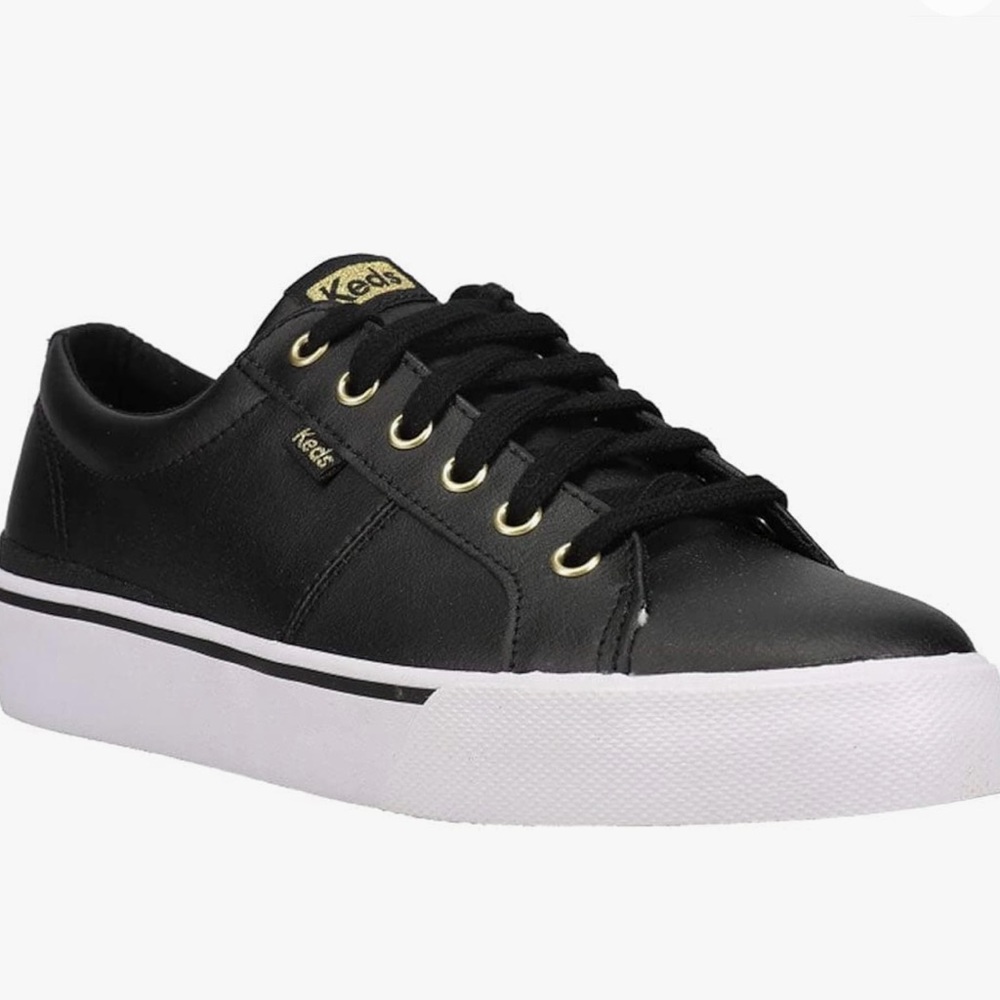 Keds womens jump kick duo leather sneakers